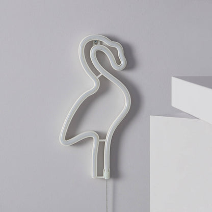 Neón LED Flamingo con Batería