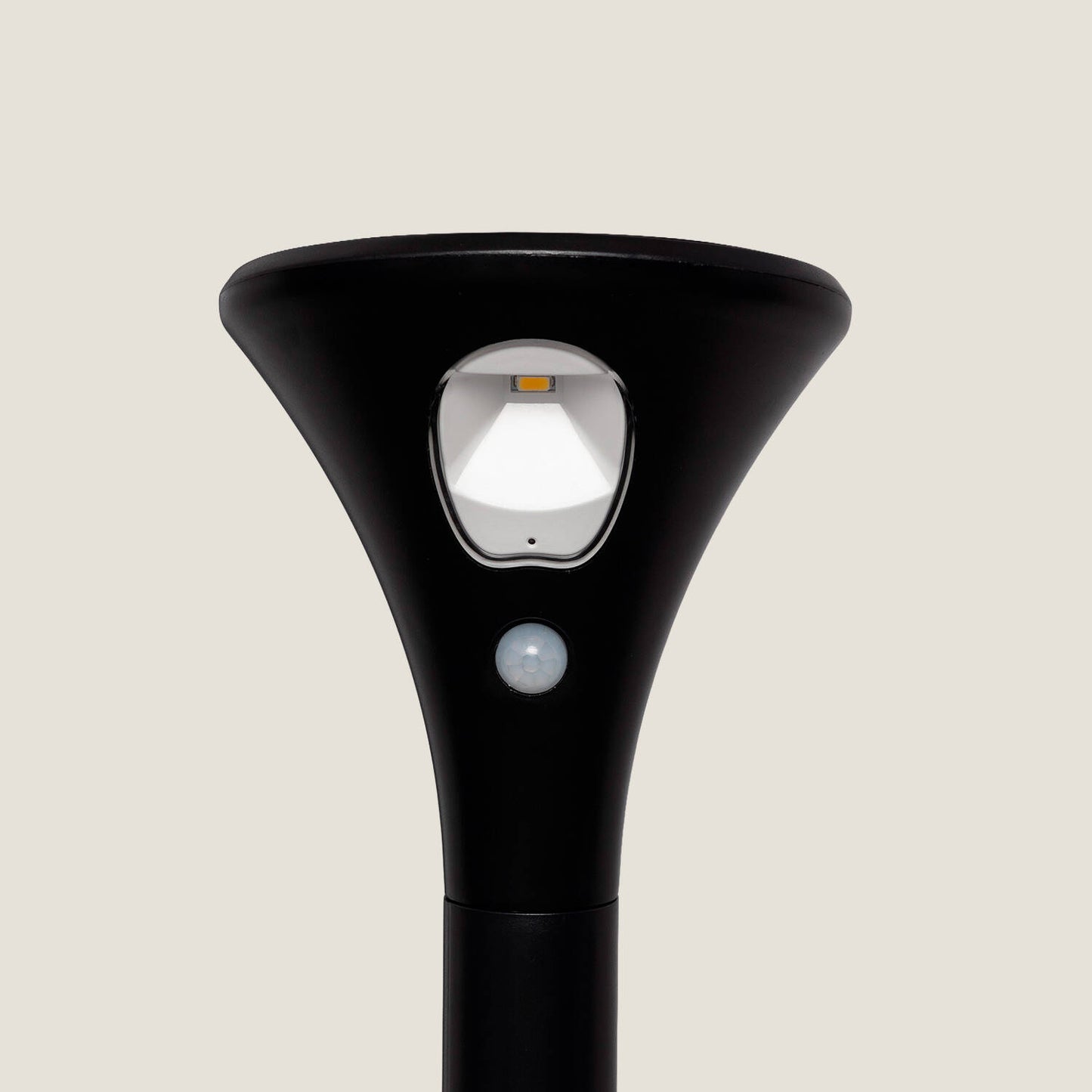 Pack 2 Balizas Solar Exterior LED con Pincho Pie 60cm con Detector de Movimiento