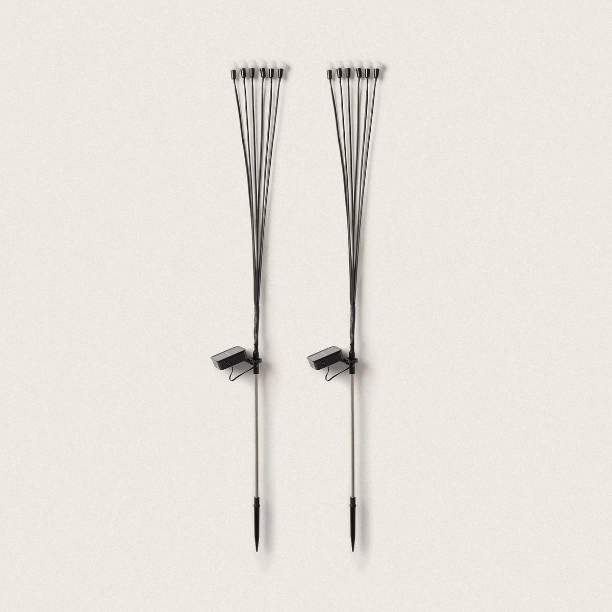 Pack de 2 Pinchos LED Solar Exterior LightningBug