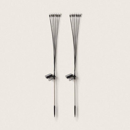 Pack de 2 Pinchos LED Solar Exterior LightningBug