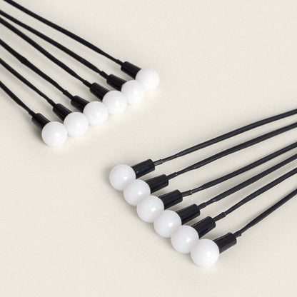Pack de 6 Pinchos LED Solar Exterior LightningBug