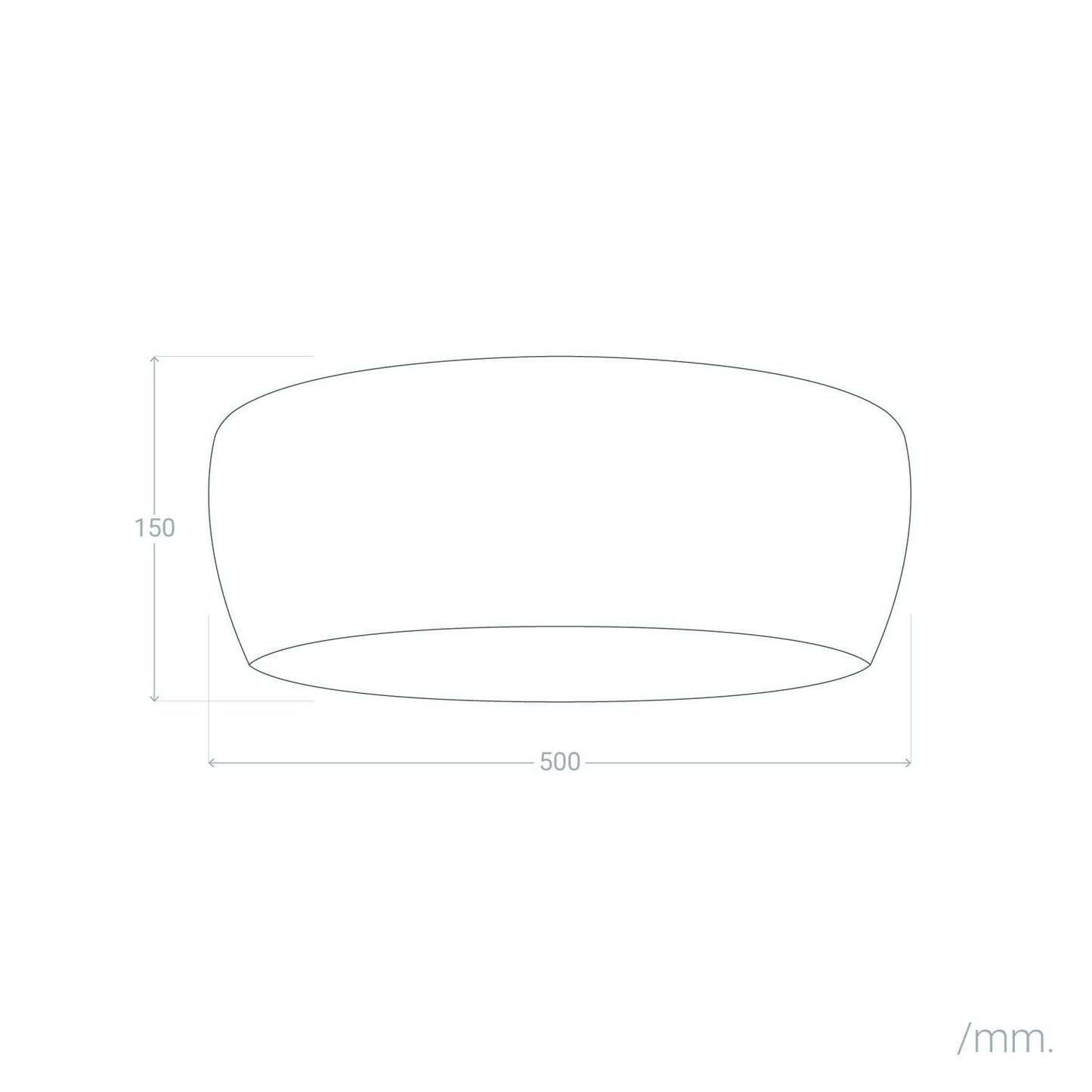 Pantalla Lámpara Colgante Bambú Shuka Sari Big Ø500 mm ILUZZIA