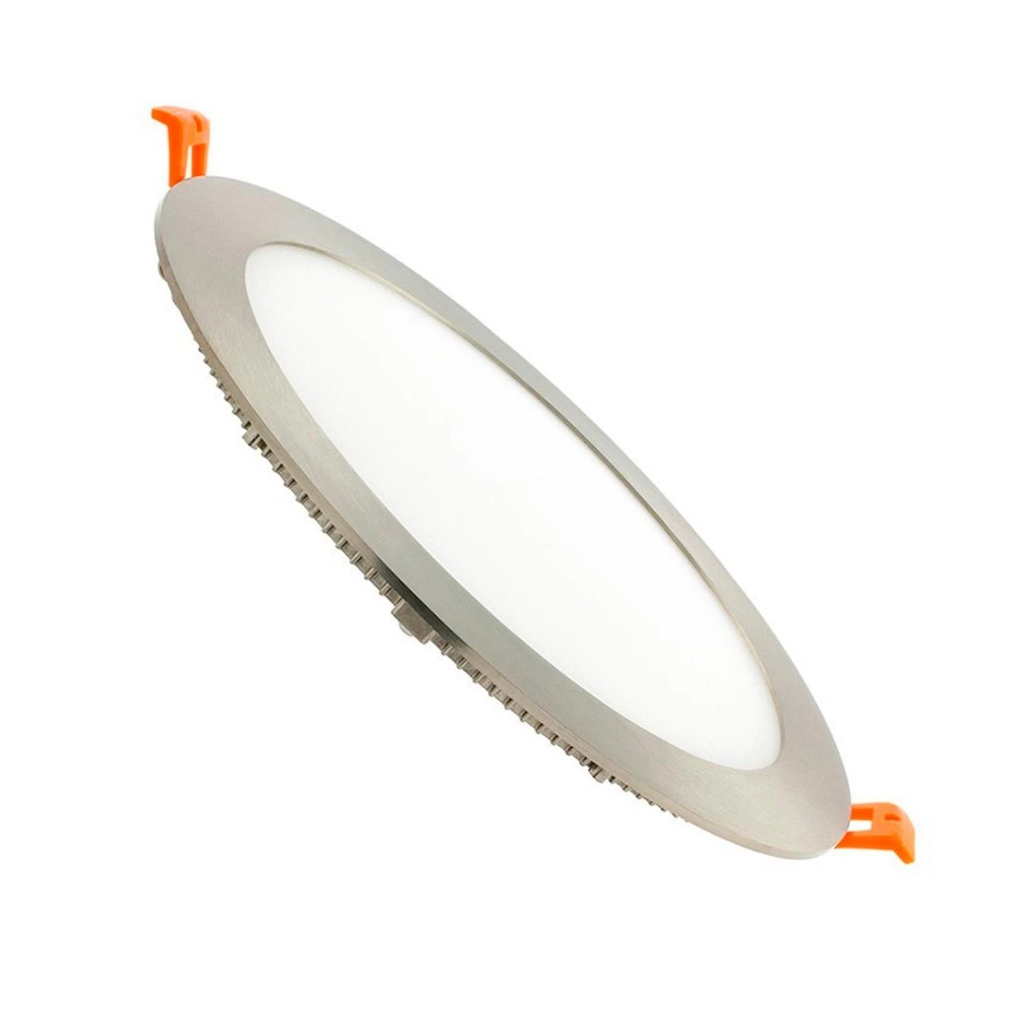 Lote Downlight LED Profesional: Redondo, plata, de empotrar, 4.000K.