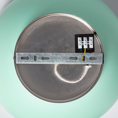 Plafón Circular Aluminio Ø305 mm Bosco Silver