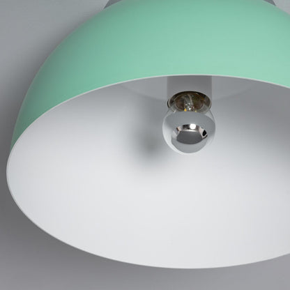 Plafón Circular Aluminio Ø305 mm Bosco Silver