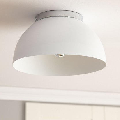 Plafón Circular Aluminio Ø305 mm Bosco Silver