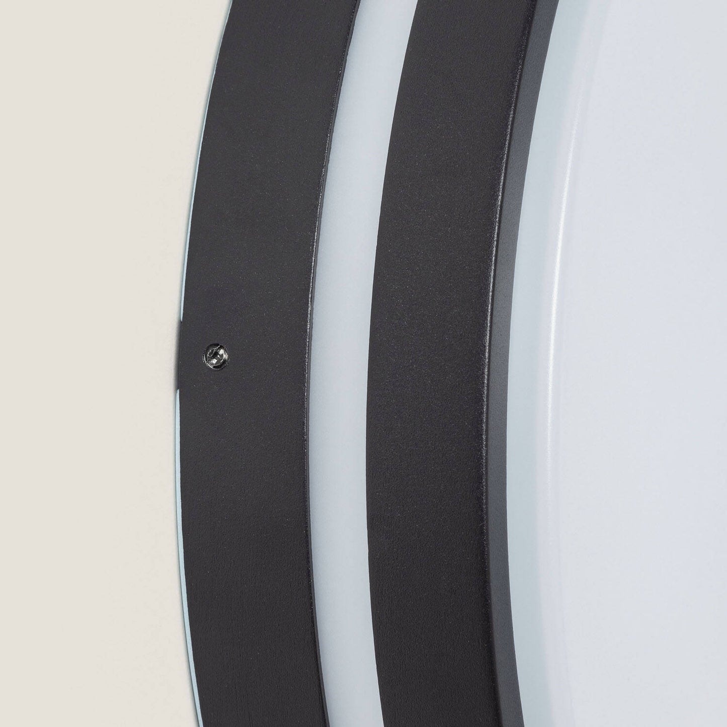 Plafón Circular Exterior Aluminio Ø285 mm Kadam