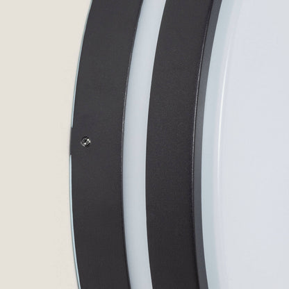 Plafón Circular Exterior Aluminio Ø285 mm Kadam