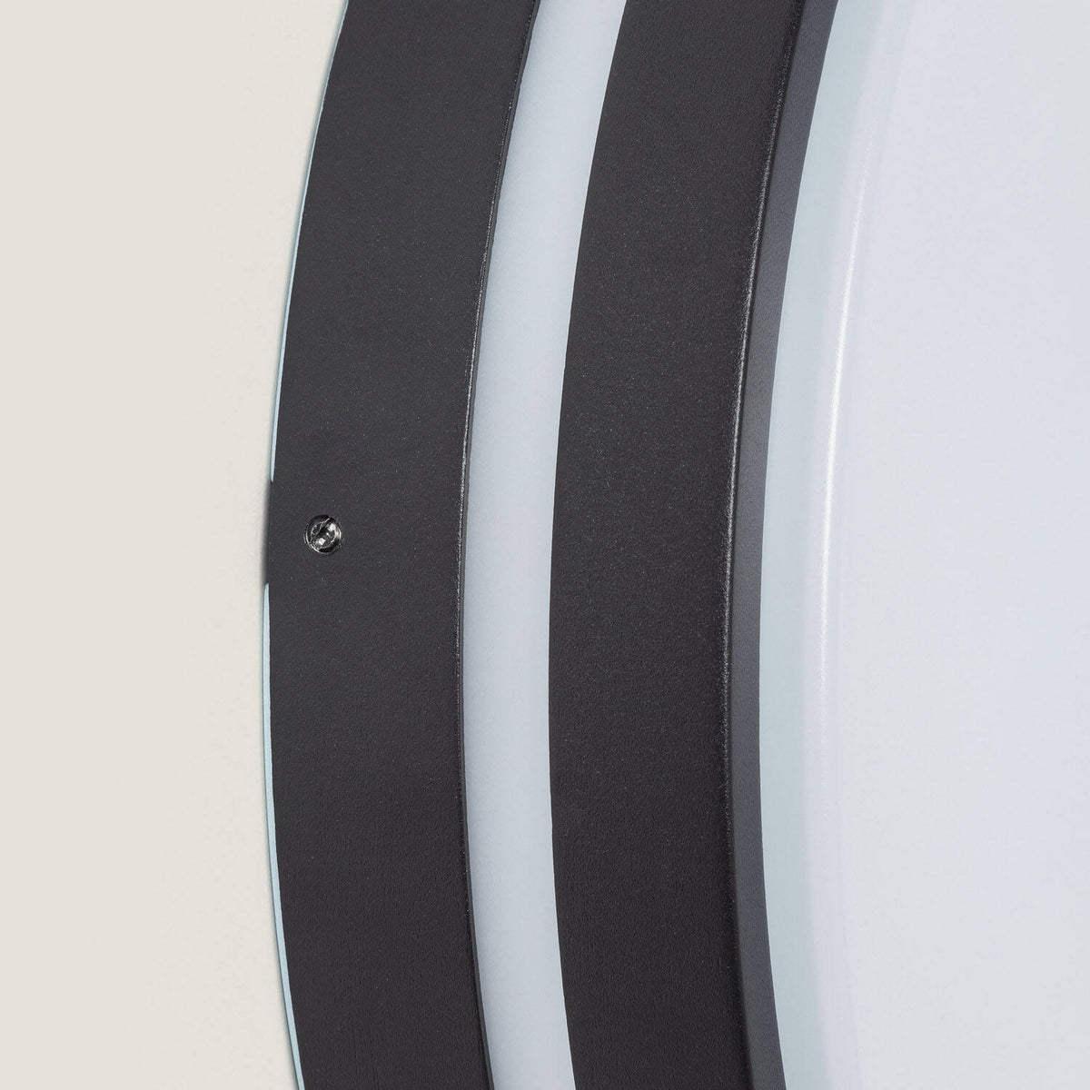 Plafón Circular Exterior Aluminio Ø285 mm Kadam