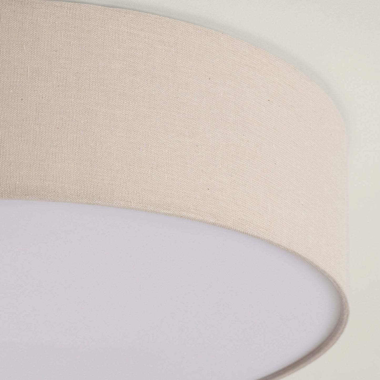 Plafón Circular Lino Ø500 mm Ranje