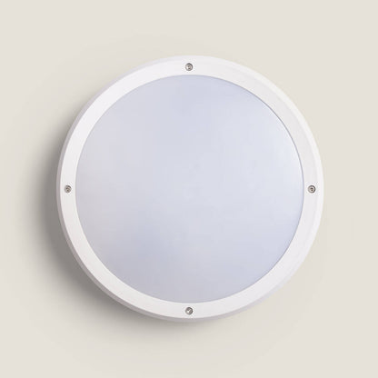 Plafón Circular para Exterior Ø300 mm IP65 Curio Blanco