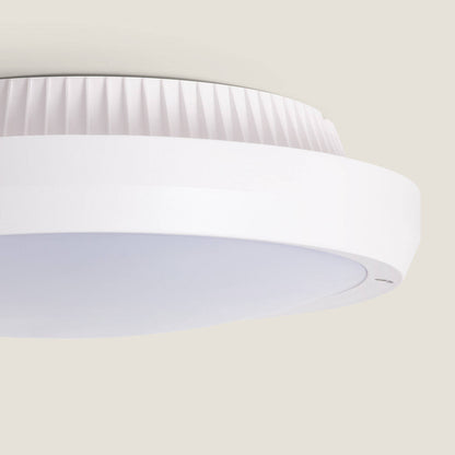 Plafón Circular para Exterior Ø300 mm IP65 Curio Blanco