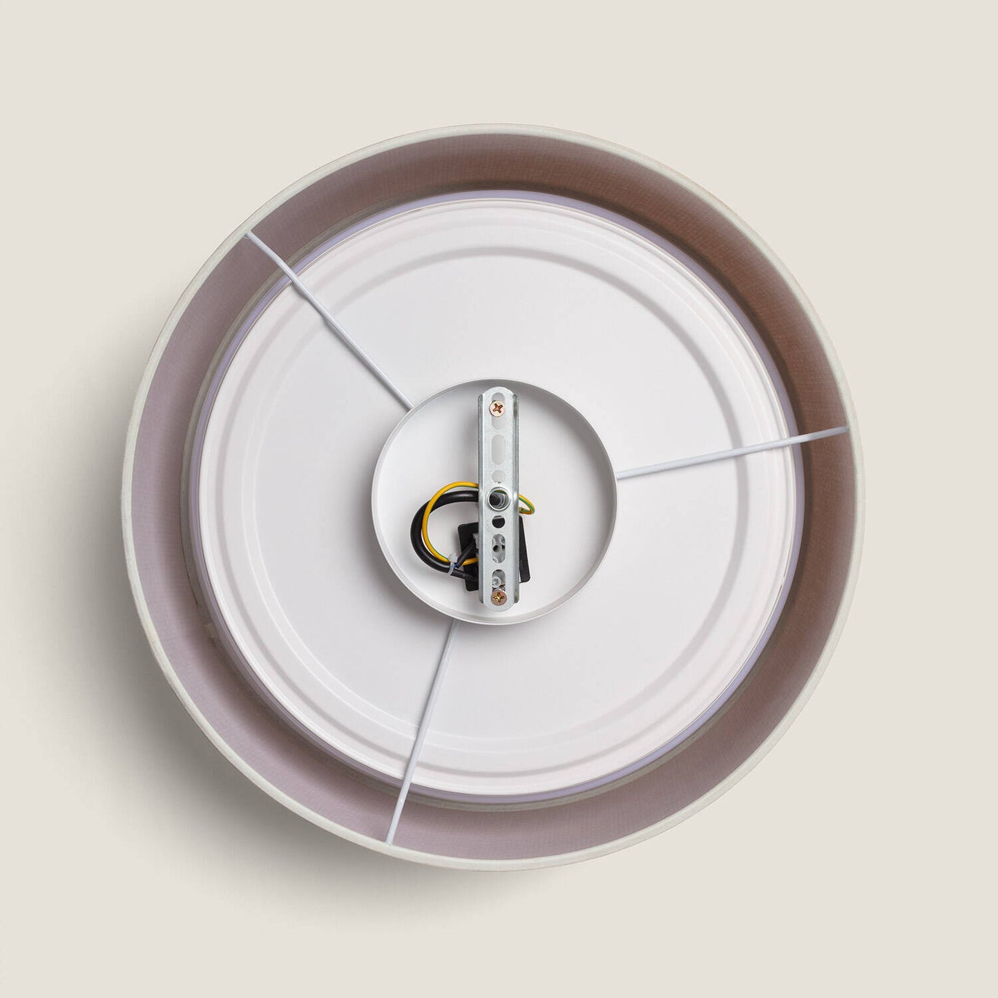 Plafón Circular Ratán Ø360 Rufus