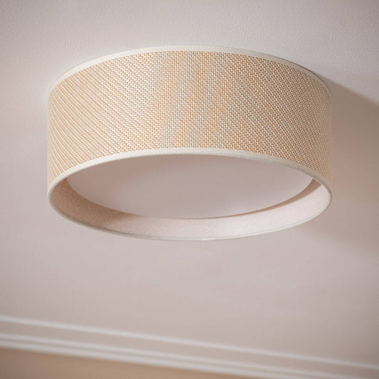 Plafón Circular Ratán Ø360 Rufus
