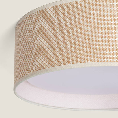 Plafón Circular Ratán Ø360 Rufus