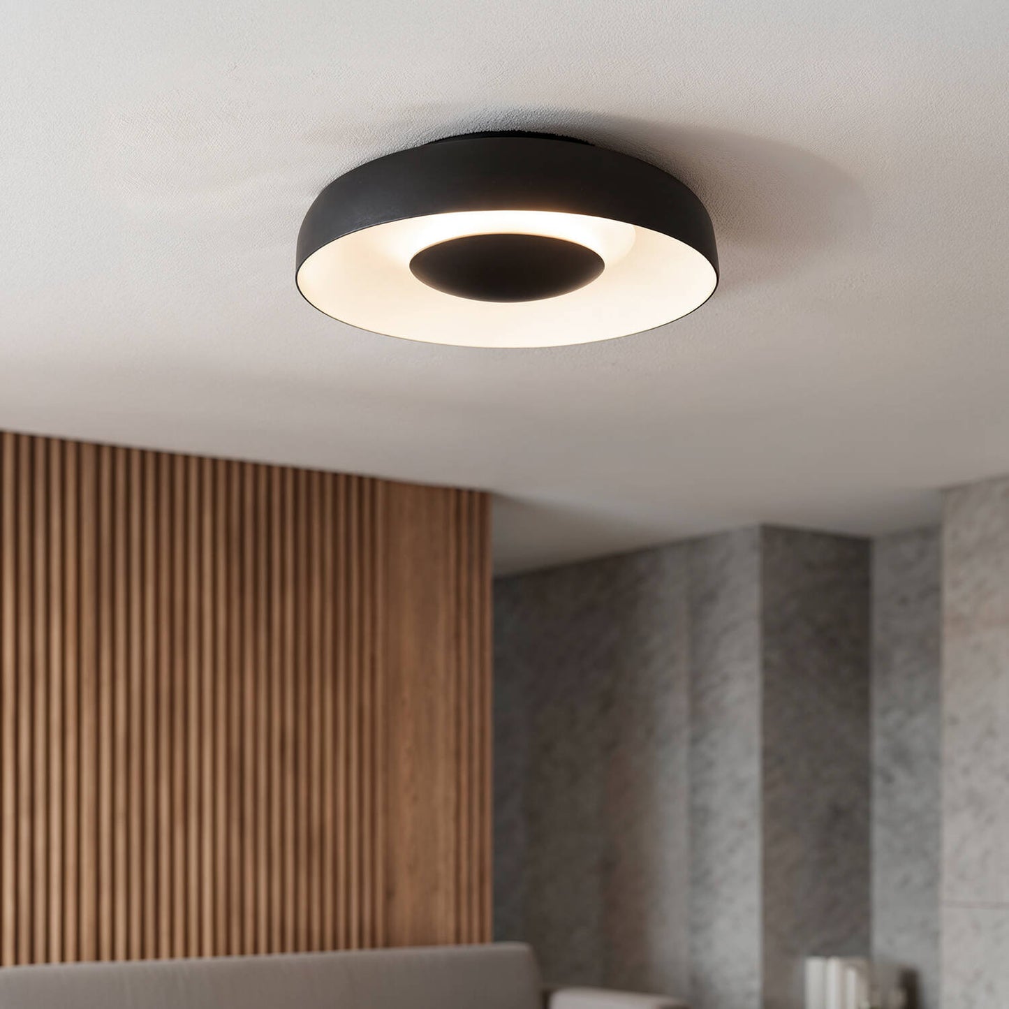 Plafón de Techo LED 20W Acero Duval