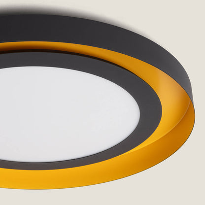 Plafón de Techo LED 30W Acero Bombalot Ø500 mm