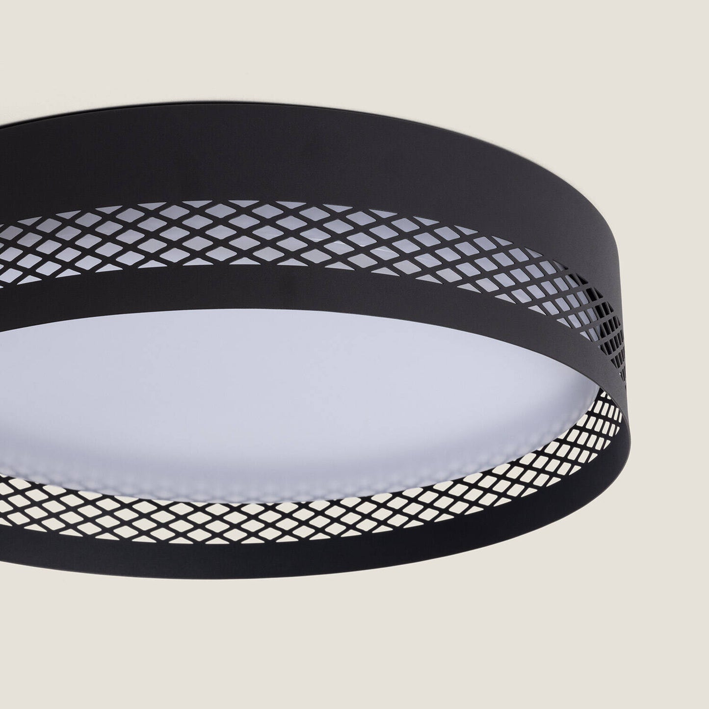 Plafón de Techo LED 30W Acero Saska S