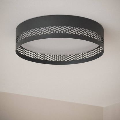 Plafón de Techo LED 30W Acero Saska S