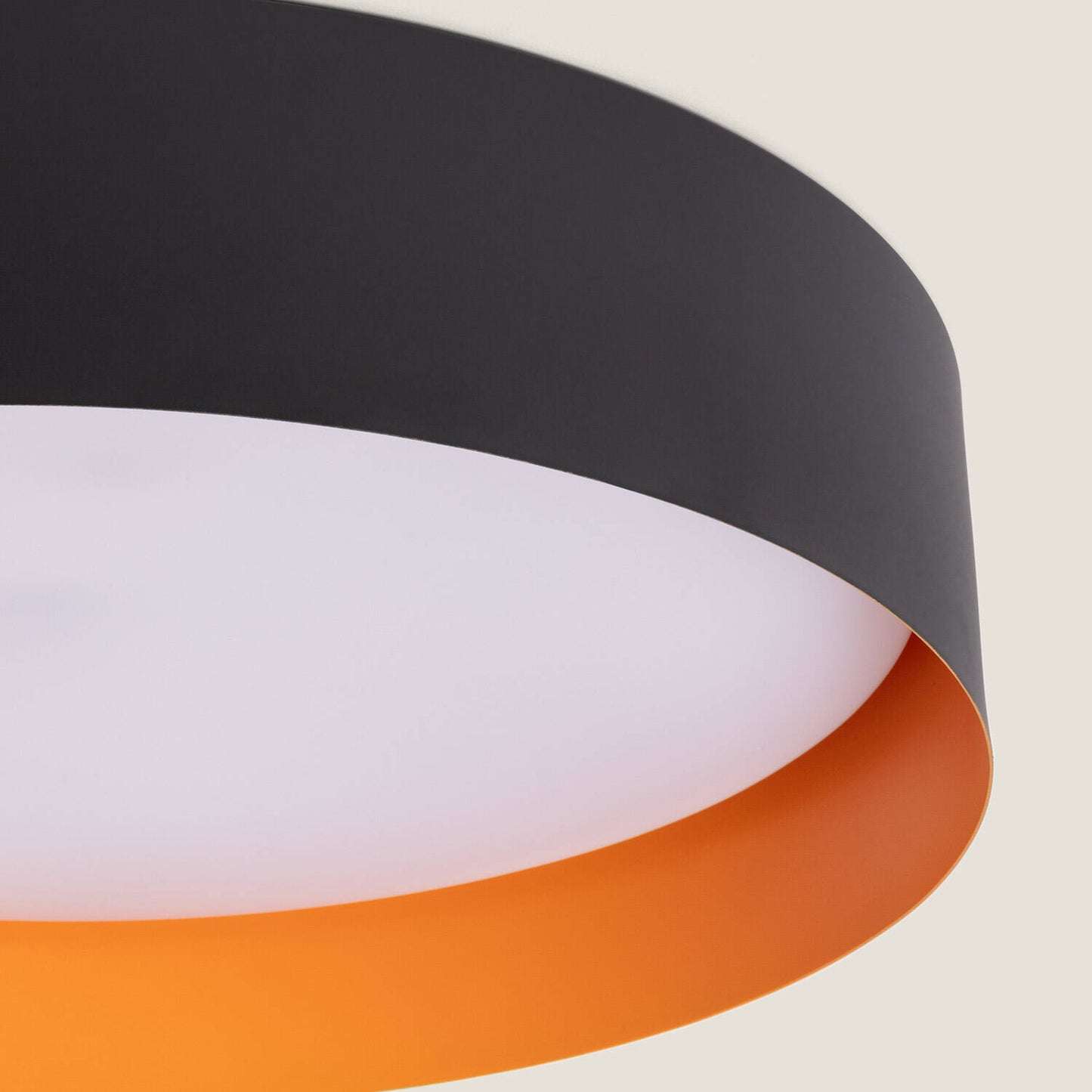 Plafón de Techo LED 30W Acero Talagapa S Ø400 mm