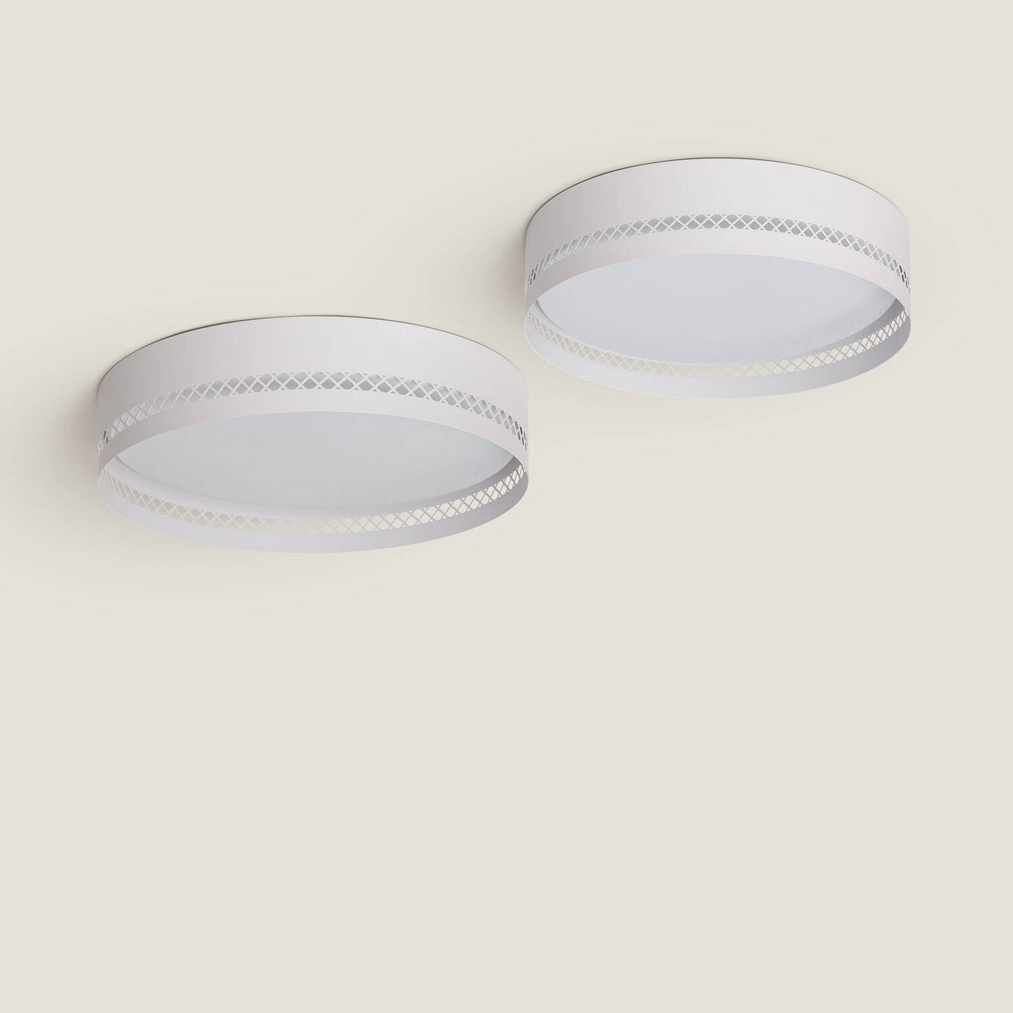 Plafón de Techo LED 30W Acero Walital S