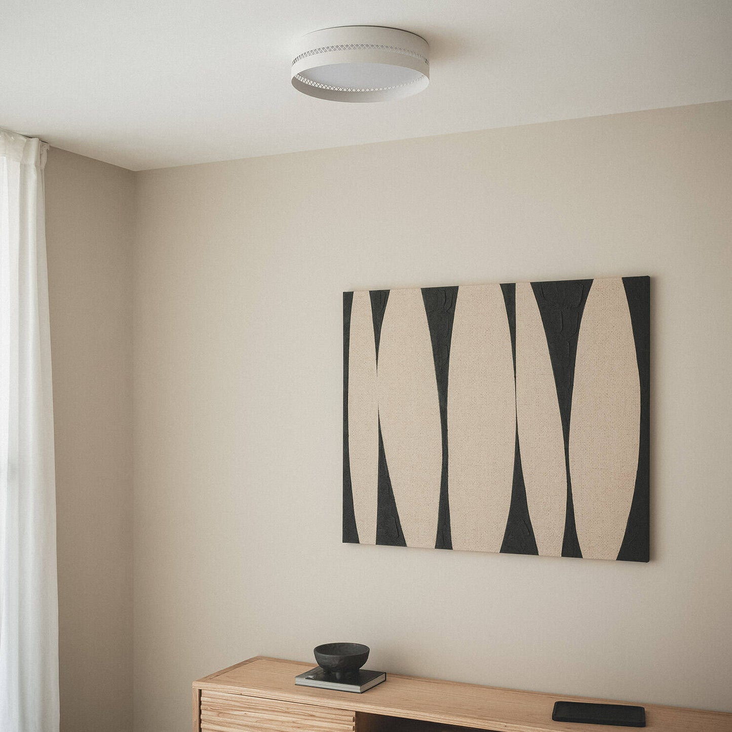Plafón de Techo LED 30W Acero Walital S