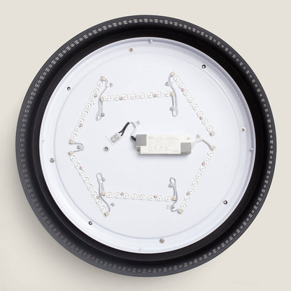 Plafón de Techo LED 40W Acero Saska L