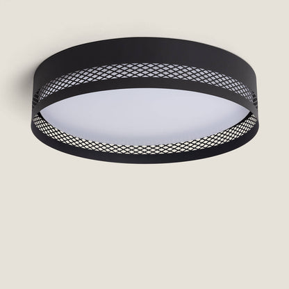 Plafón de Techo LED 40W Acero Saska L