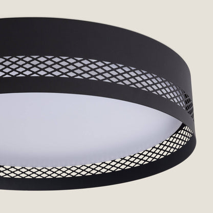 Plafón de Techo LED 40W Acero Saska L