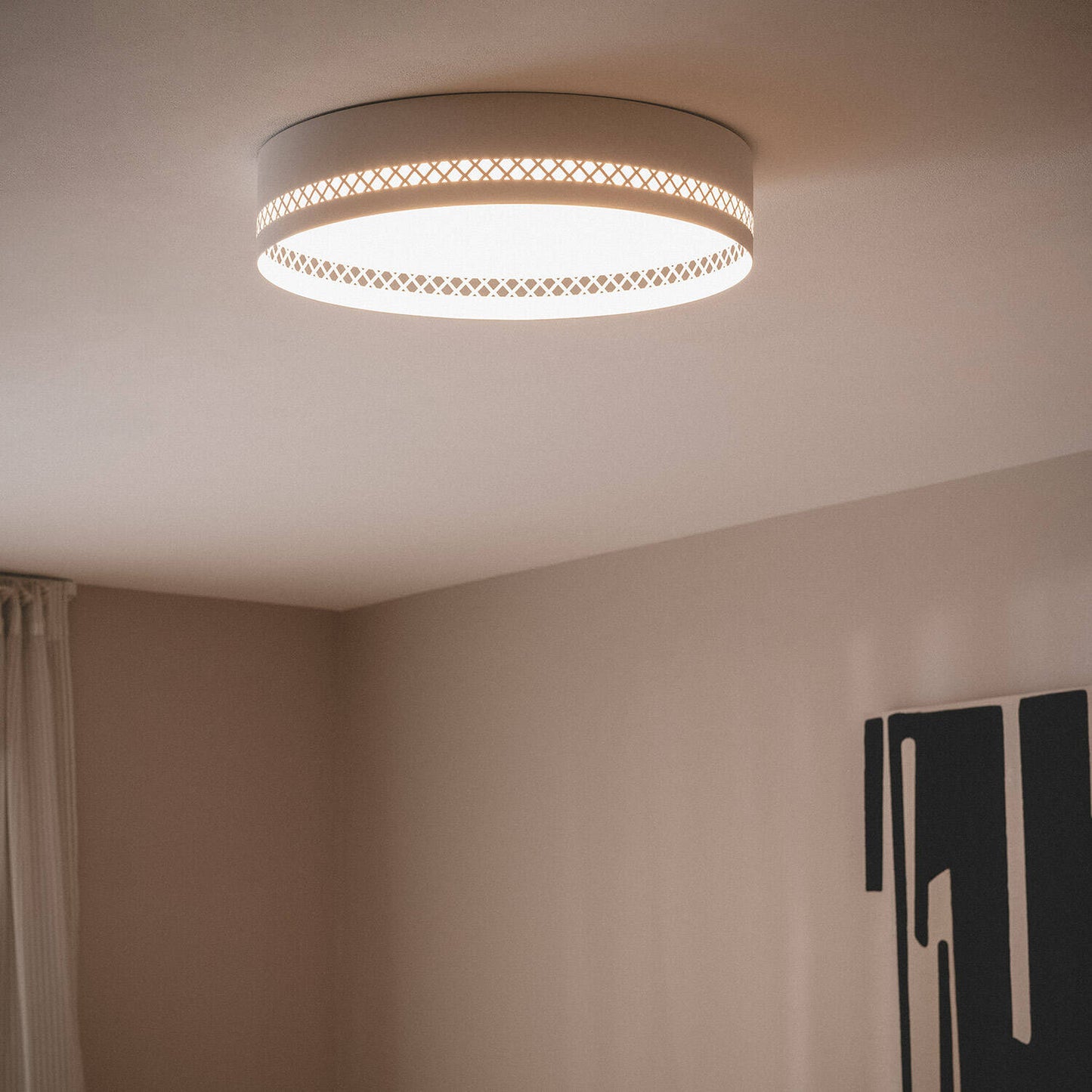 Plafón de Techo LED 40W Acero Walital L