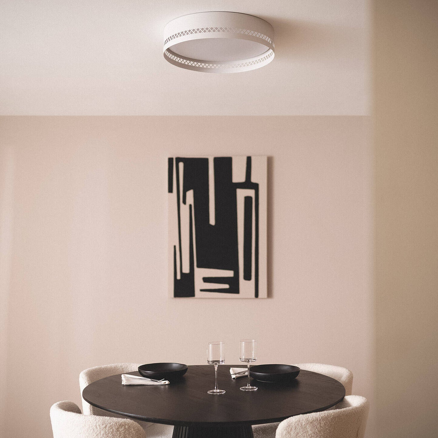 Plafón de Techo LED 40W Acero Walital L