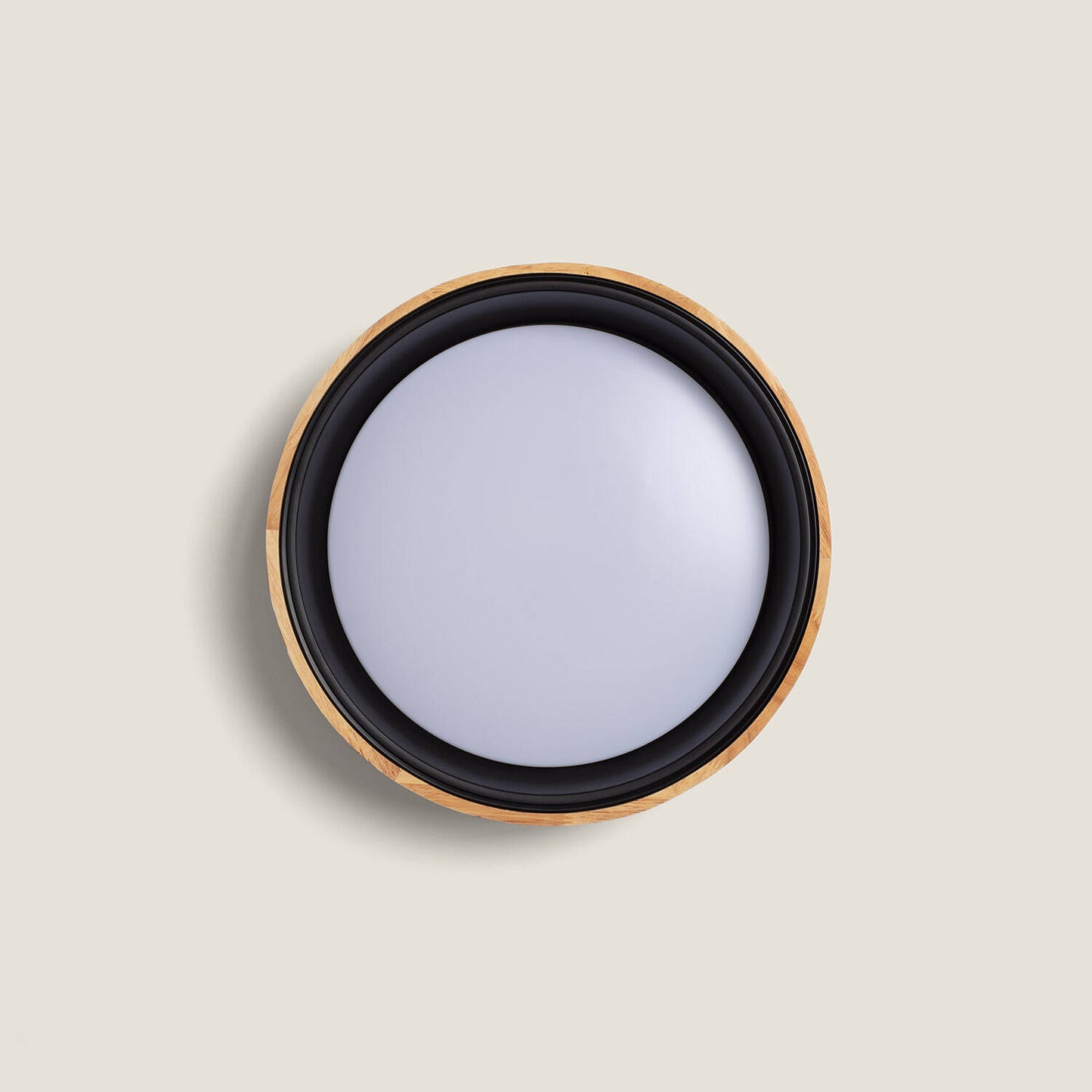 Plafón LED 15W Circular Madera y Aluminio Ø370 mm CCT Seleccionable Dari