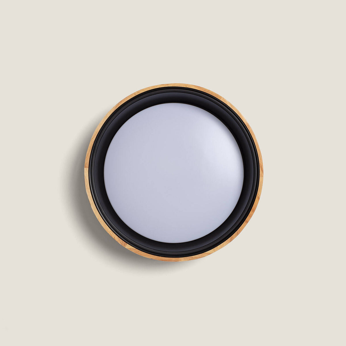 Plafón LED 15W Circular Madera y Aluminio Ø370 mm CCT Seleccionable Dari