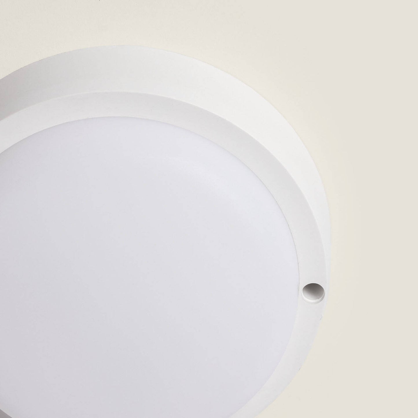 Plafón LED 15W Circular para Exterior Ø140 mm IP65 Hublot White