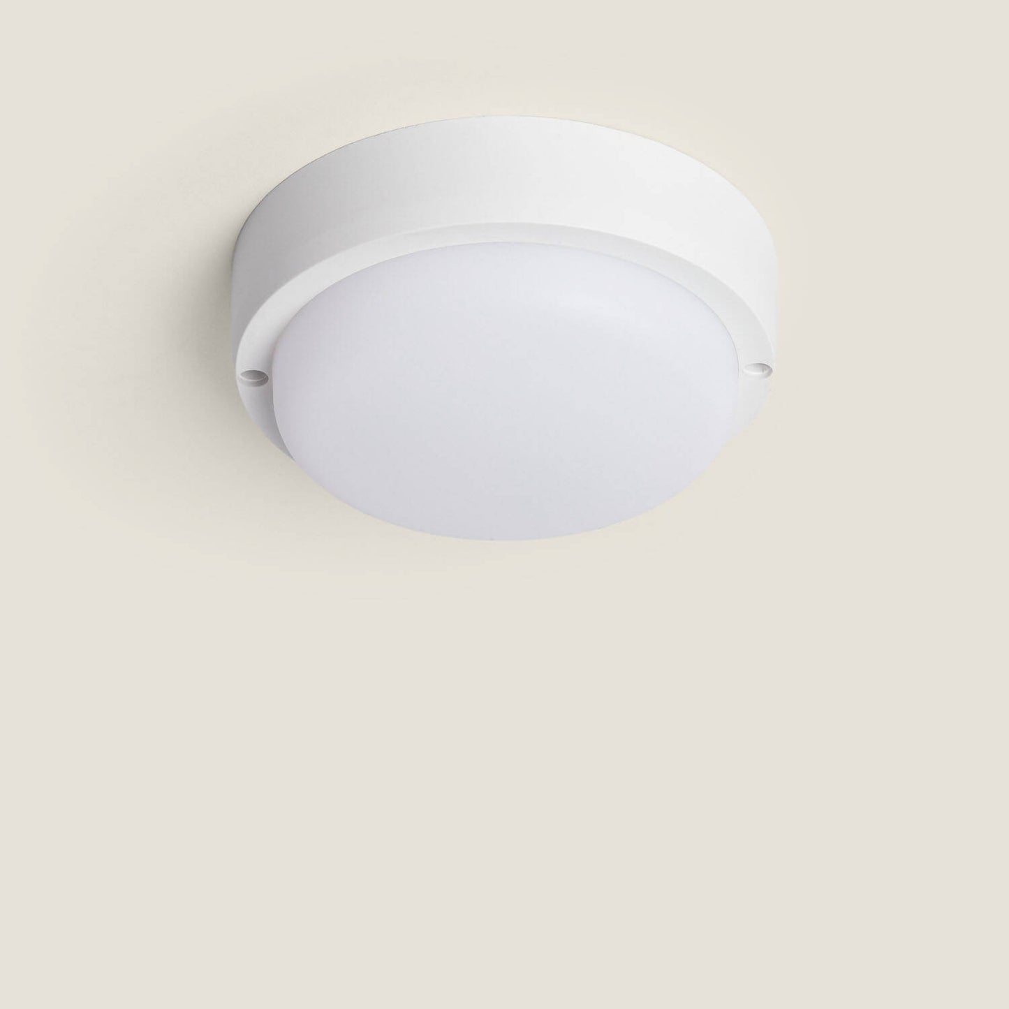 Plafón LED 15W Circular para Exterior Ø140 mm IP65 Hublot White
