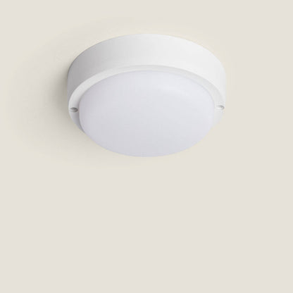 Plafón LED 15W Circular para Exterior Ø140 mm IP65 Hublot White