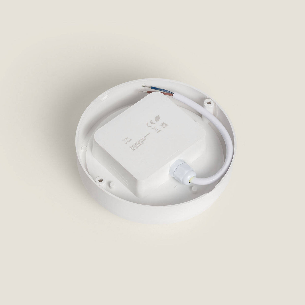 Plafón LED 15W Circular para Exterior Ø140 mm IP65 Hublot White