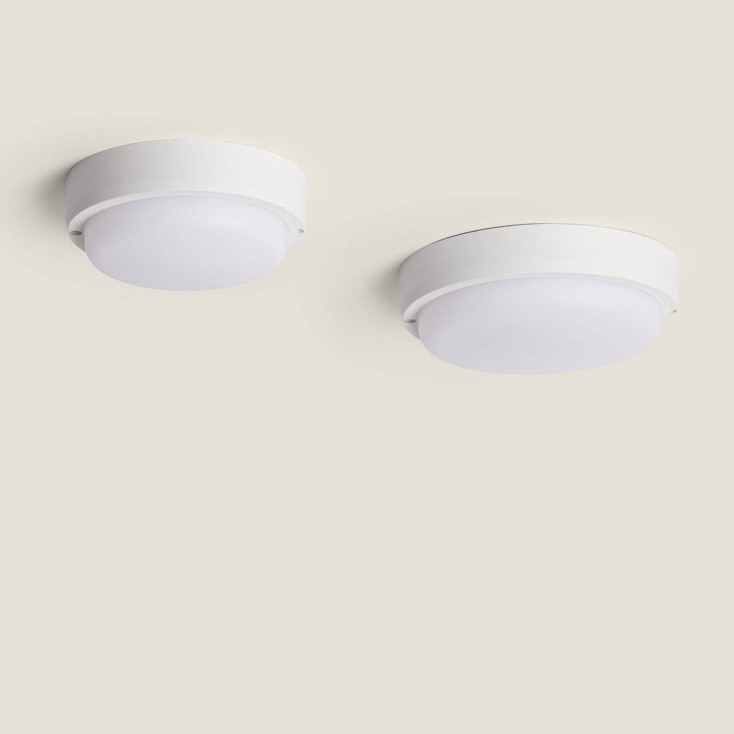 Plafón LED 15W Circular para Exterior Ø140 mm IP65 Hublot White
