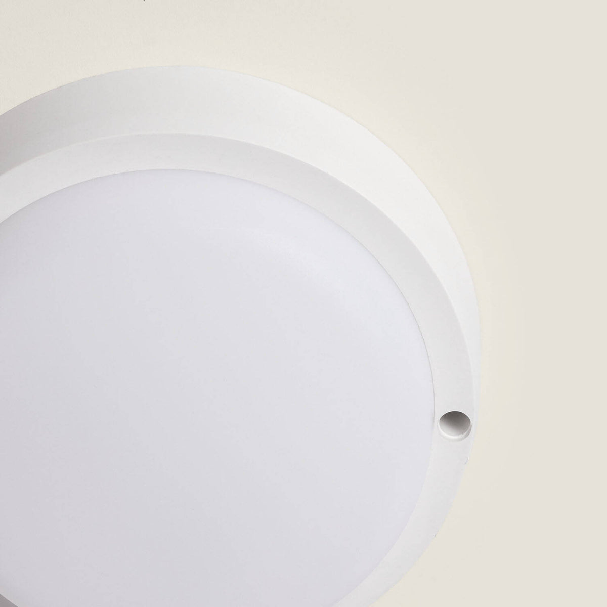 Plafón LED 15W Circular para Exterior Ø140 mm IP65 Hublot White