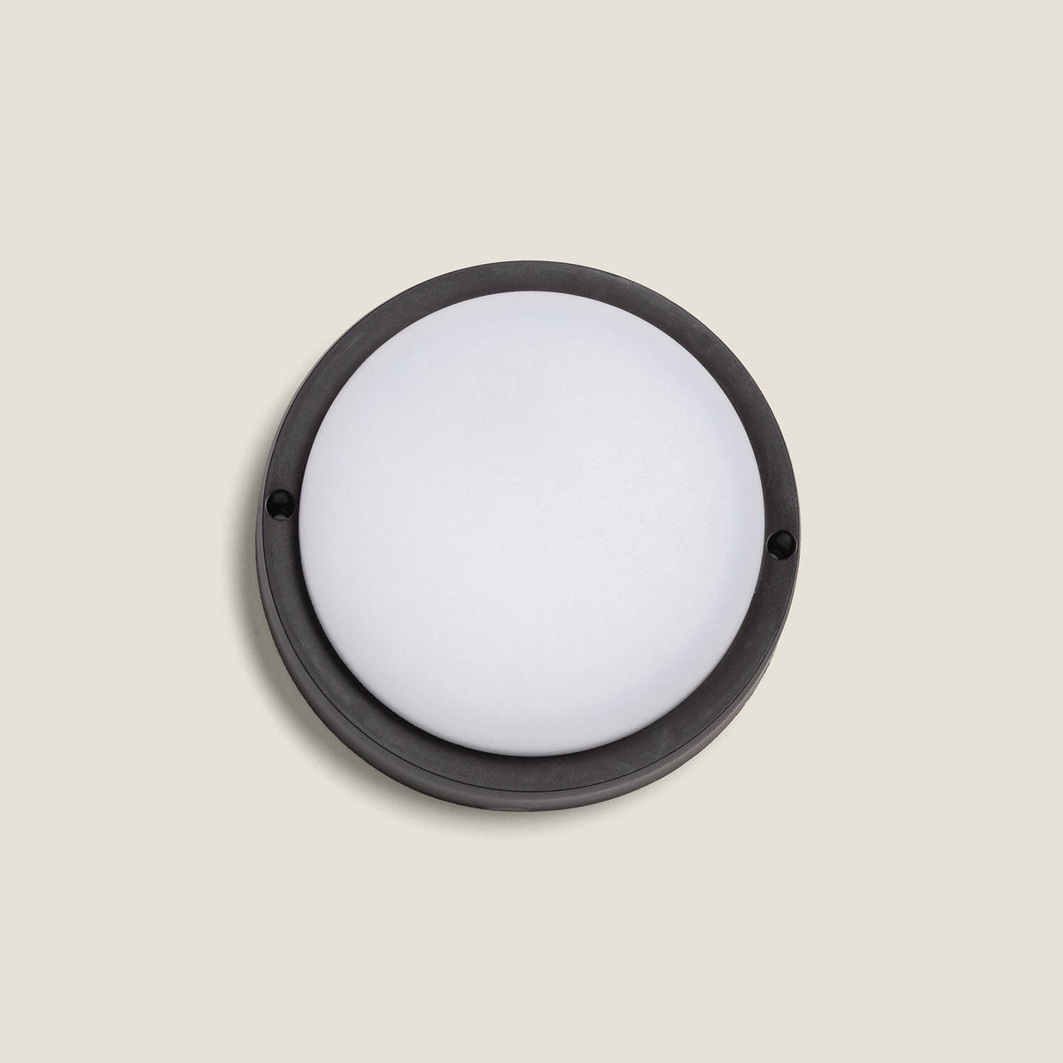 Plafón LED 15W Circular para Exterior Ø140 mm IP65 Hublot Black