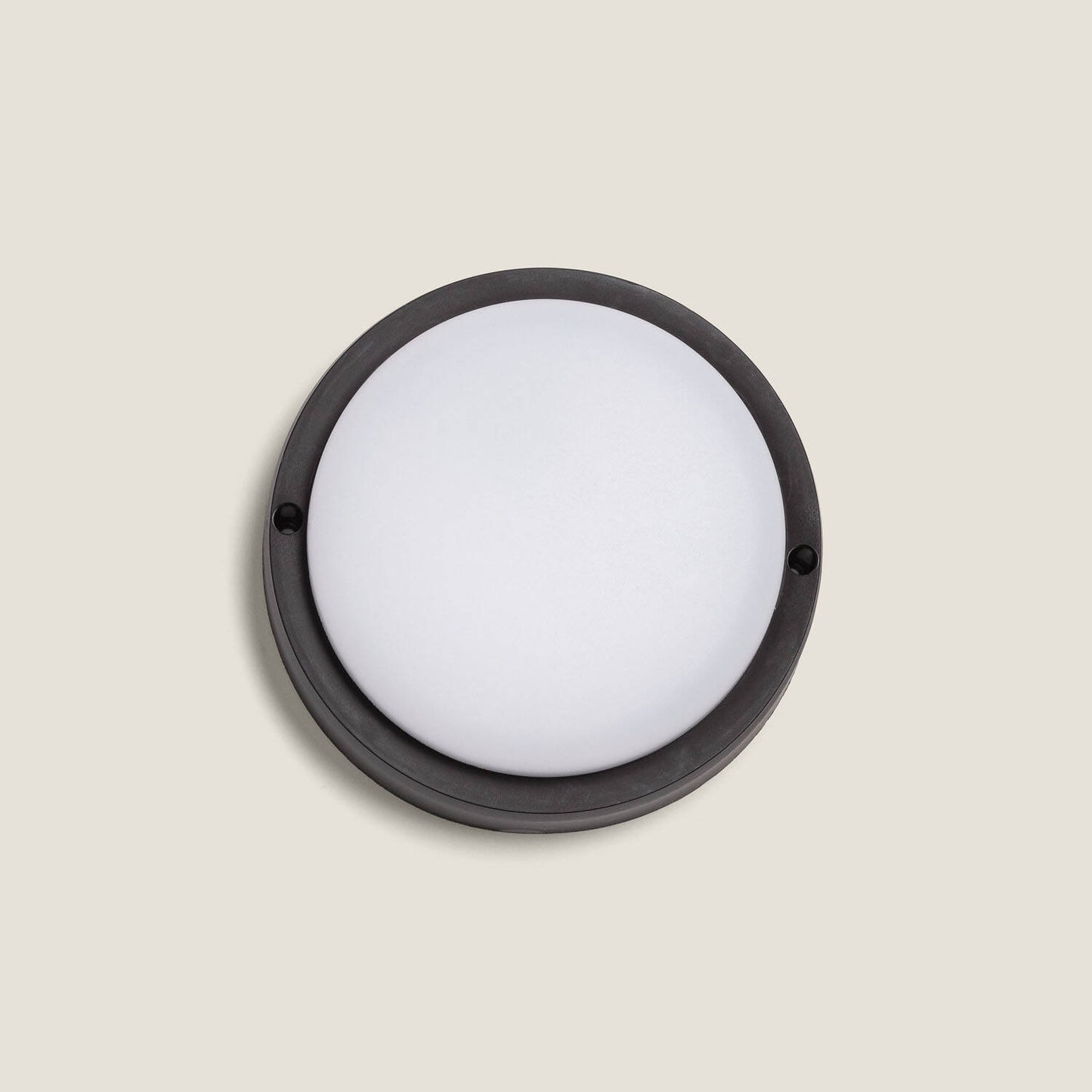 Plafón LED 15W Circular para Exterior Ø140 mm IP65 Hublot Black