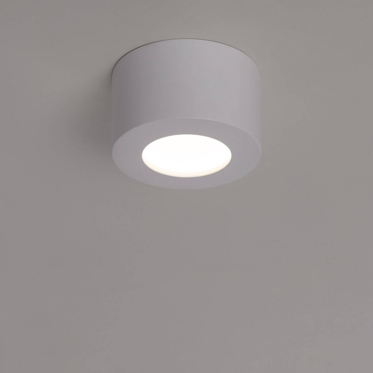 Plafón LED 8W Circular Aluminio Luz Indirecta Ø105 mm Tokkai