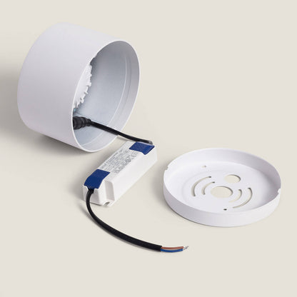 Plafón LED 8W Circular Aluminio Luz Indirecta Ø105 mm Tokkai