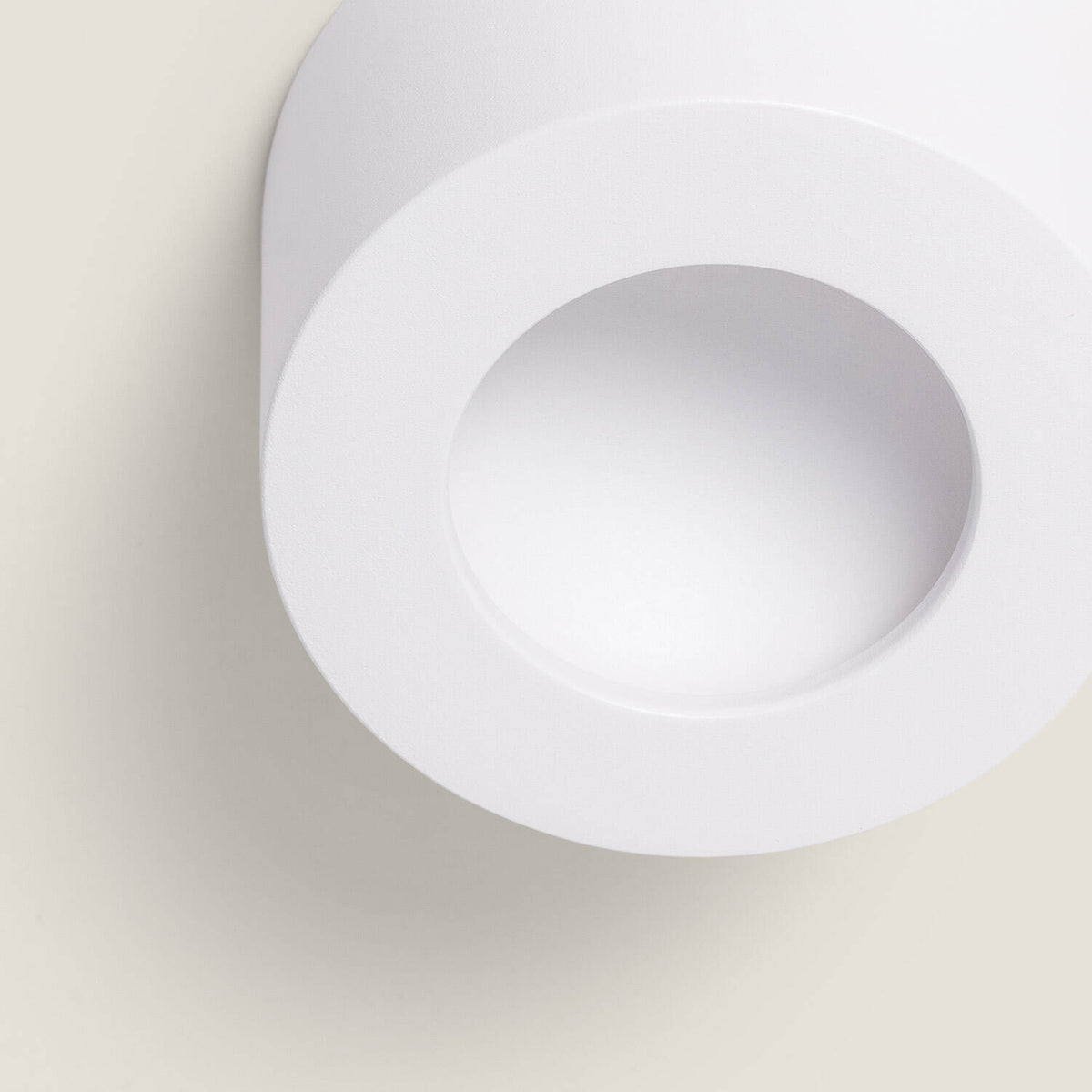Plafón LED 8W Circular Aluminio Luz Indirecta Ø105 mm Tokkai