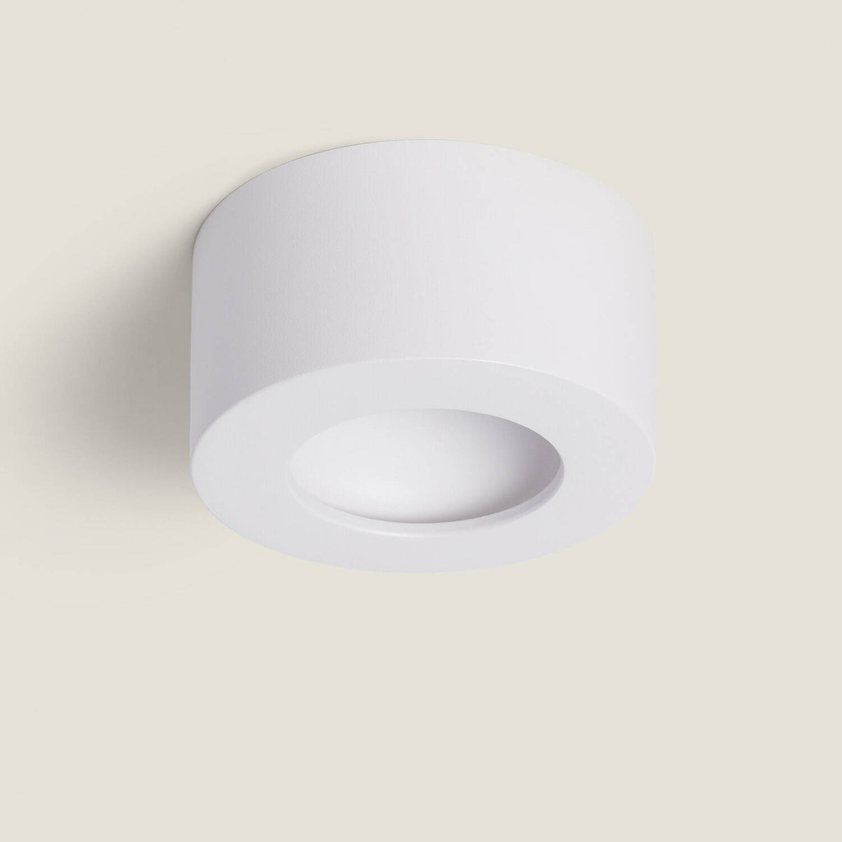 Plafón LED 8W Circular Aluminio Luz Indirecta Ø105 mm Tokkai