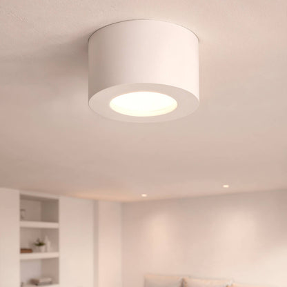 Plafón LED 8W Circular Aluminio Luz Indirecta Ø105 mm Tokkai