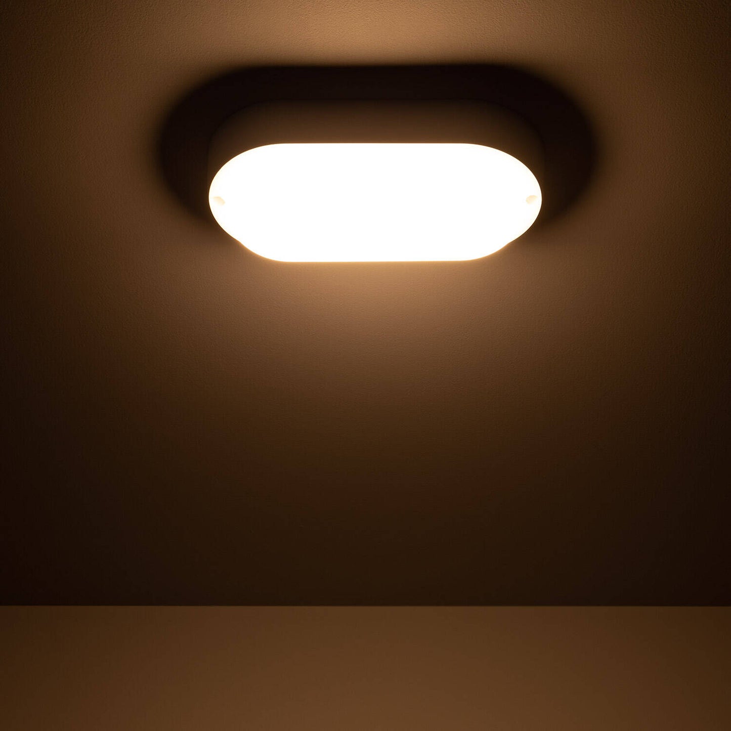 Plafón LED 15W Oval para Exterior 85x173 mm IP65 Hublot White