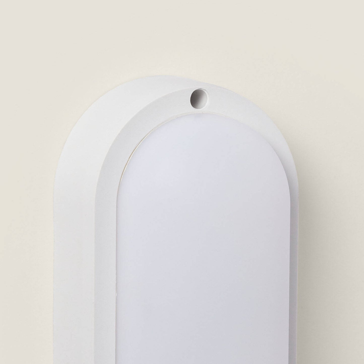 Plafón LED 15W Oval para Exterior 85x173 mm IP65 Hublot White