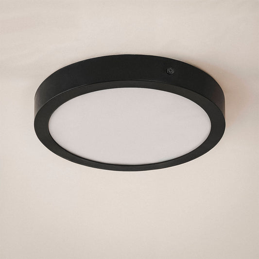 Plafón LED 18W Circular Aluminio Ø210 mm Slim CCT Seleccionable Galán SwitchDimm