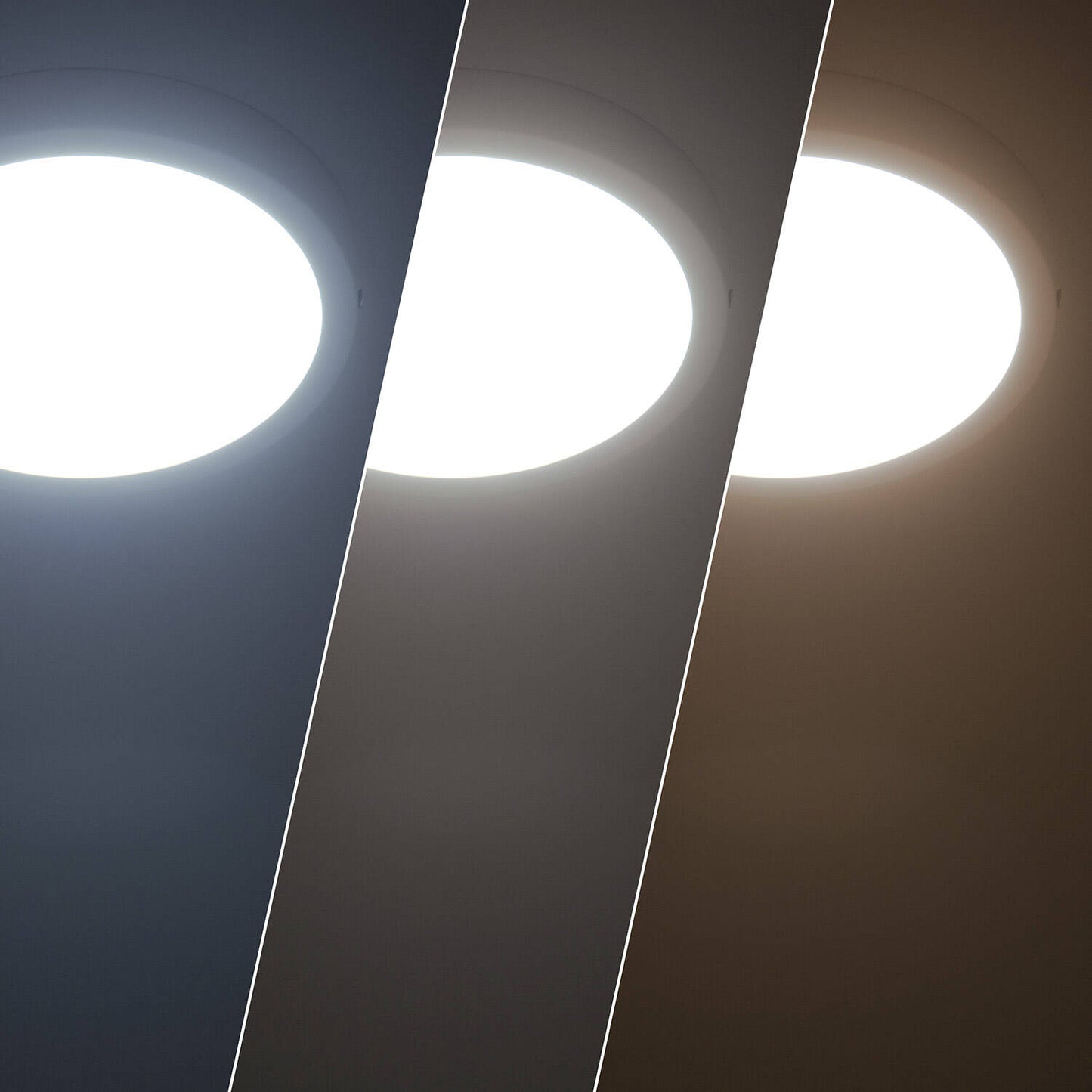 Plafón LED 18W Circular Aluminio Ø210 mm Slim CCT Seleccionable Galán SwitchDimm